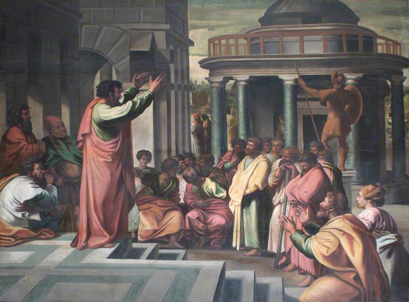 Saint Paul Preaching in Athens