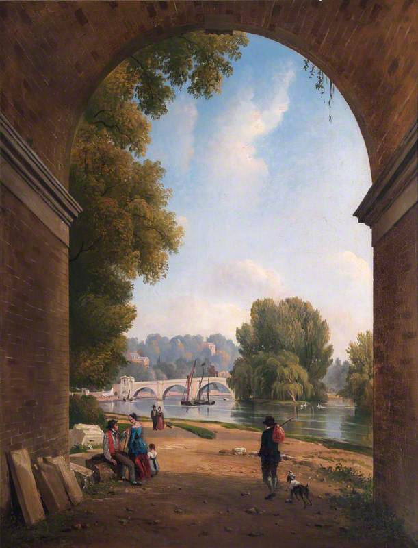 Richmond, Surrey, from beneath the Railway Arch