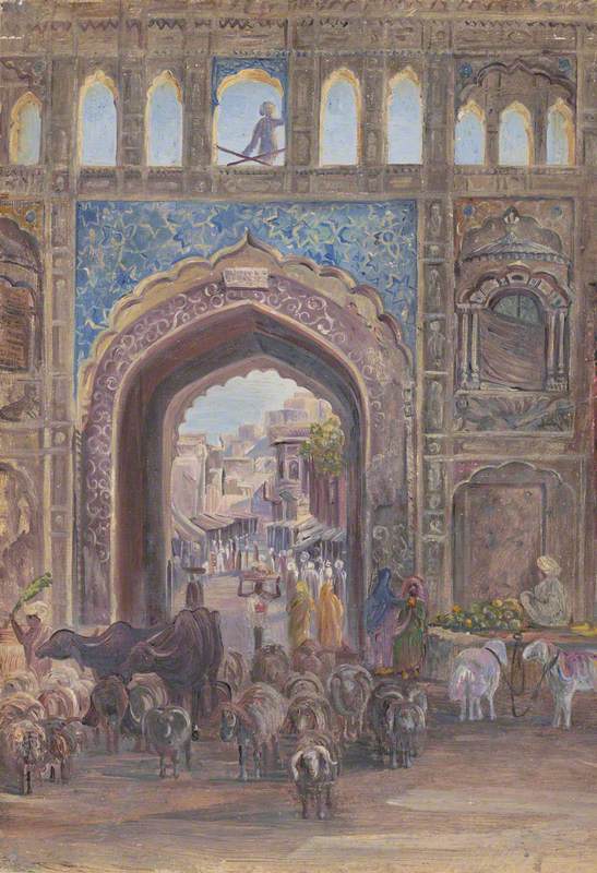 Gate at Lahore, Pakistan