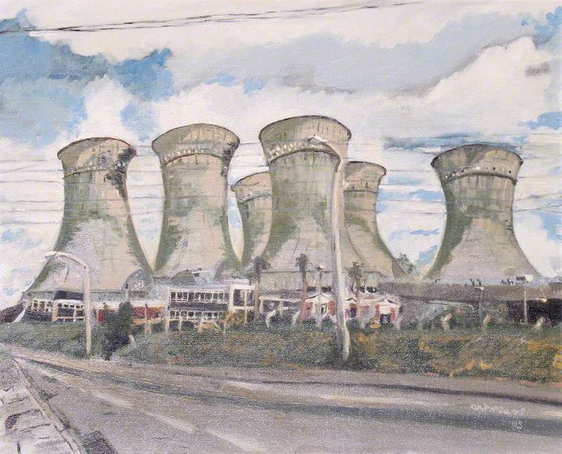 Beddington Cooling Towers, Surrey, No. 1