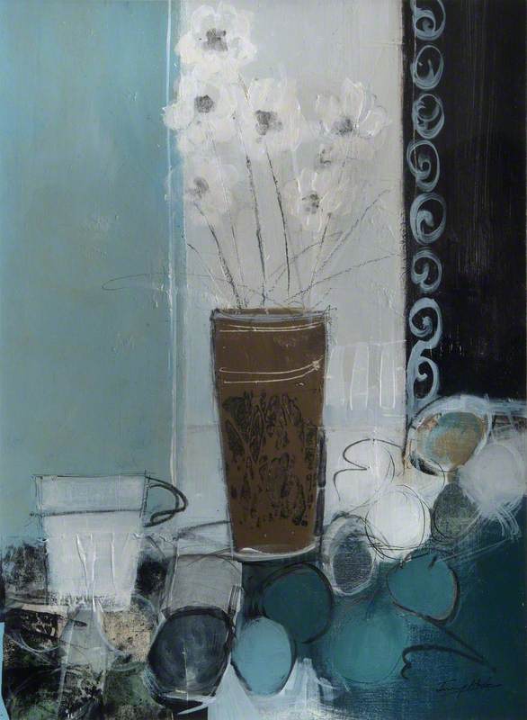 Still Life and White Daisies