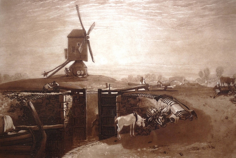 Windmill and Lock
