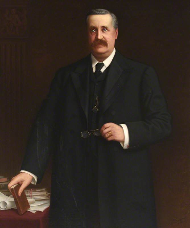 Dr Leonard Bramah Diplock (1859–1918), JP, MRC, LSA, Chairman of Chiswick Urban District Council (1900–1901 & 1904–1906)