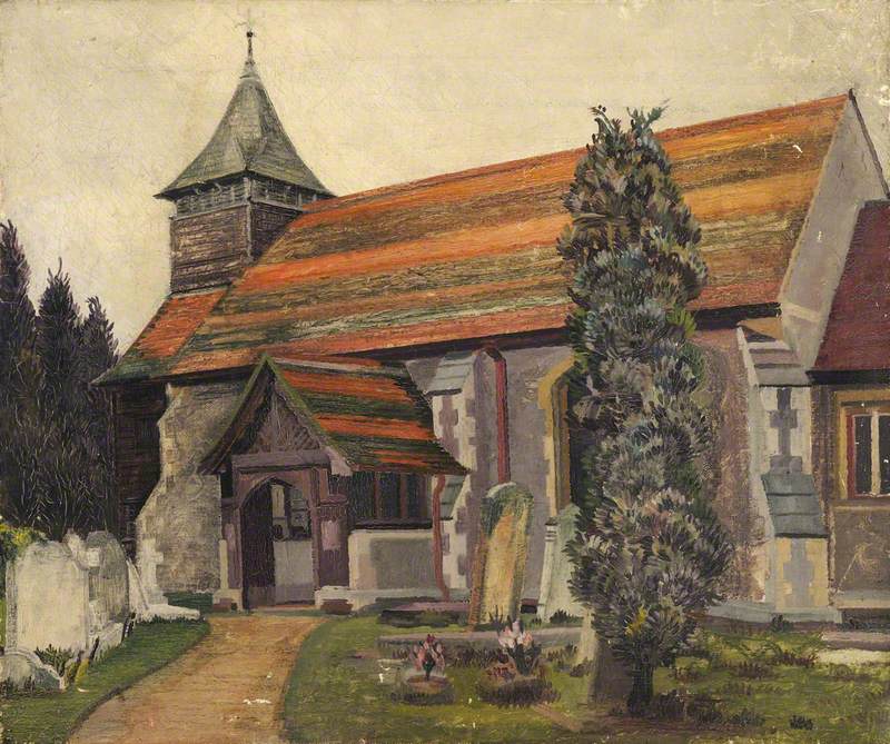 Greenford Church, Middlesex, December 1931