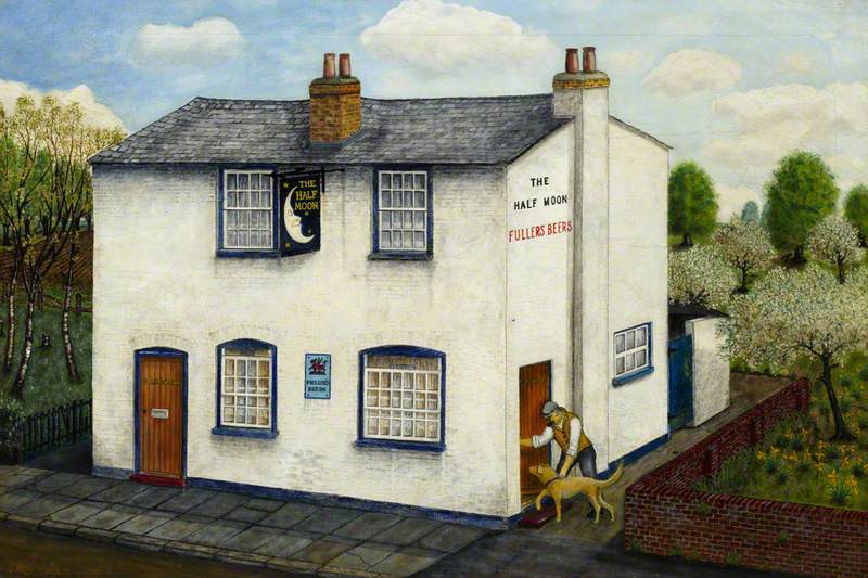 'The Half Moon' Pub, Hanworth