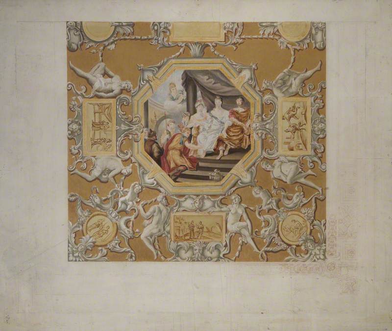 Ceiling Panel, King's Gallery, Kensington Palace