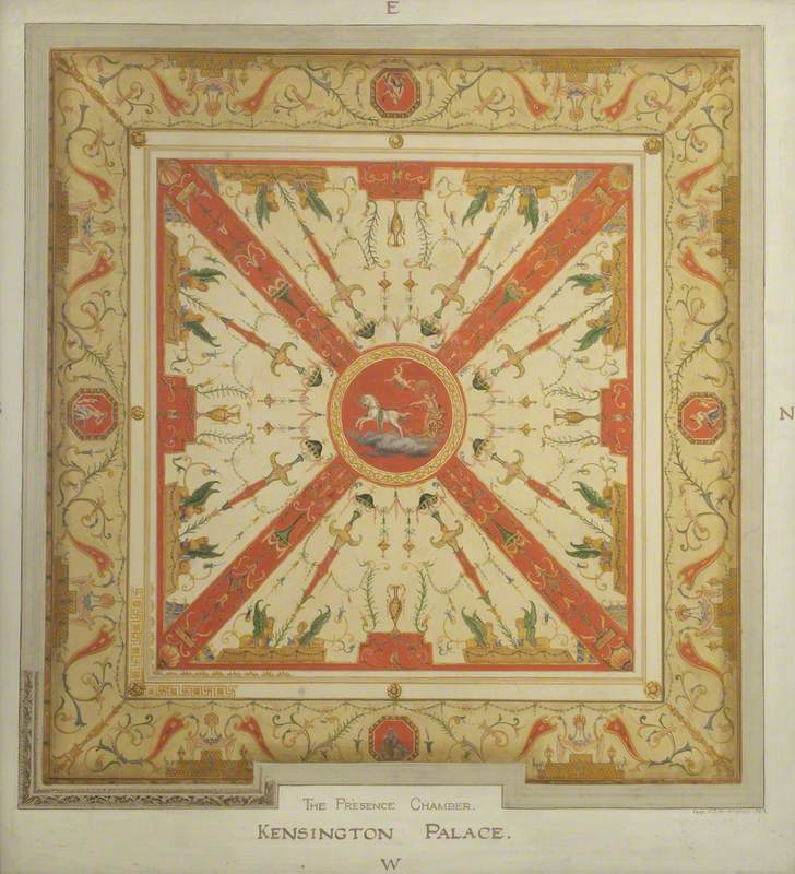 Ceiling Panel, Presence Chamber, Kensington Palace