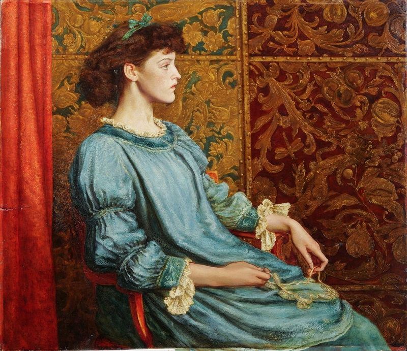 Portrait of a Girl Seated