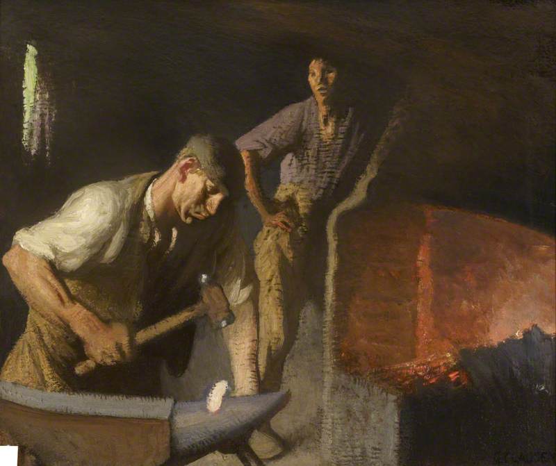 The Blacksmith by Barbara Howe