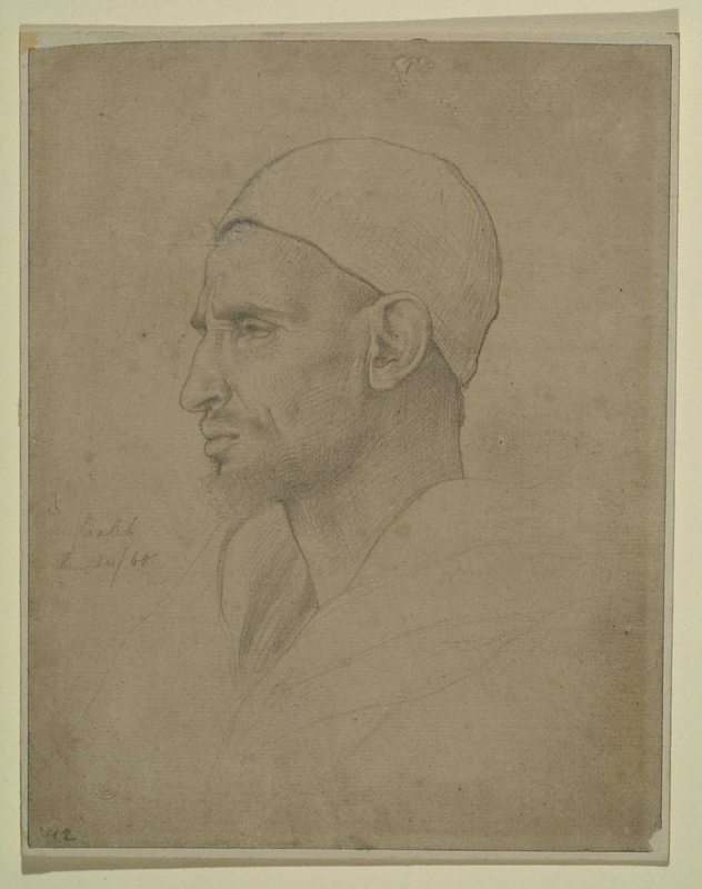 Study of a Male Head, Luxor