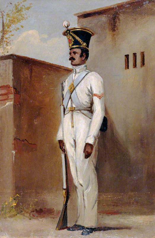 Lance Naik, 66th Bengal Native Infantry (Volunteers)