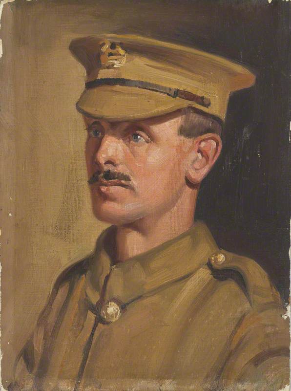 Private Grant, Royal Berkshire Regiment, Chesil Beach, Portland, 1917