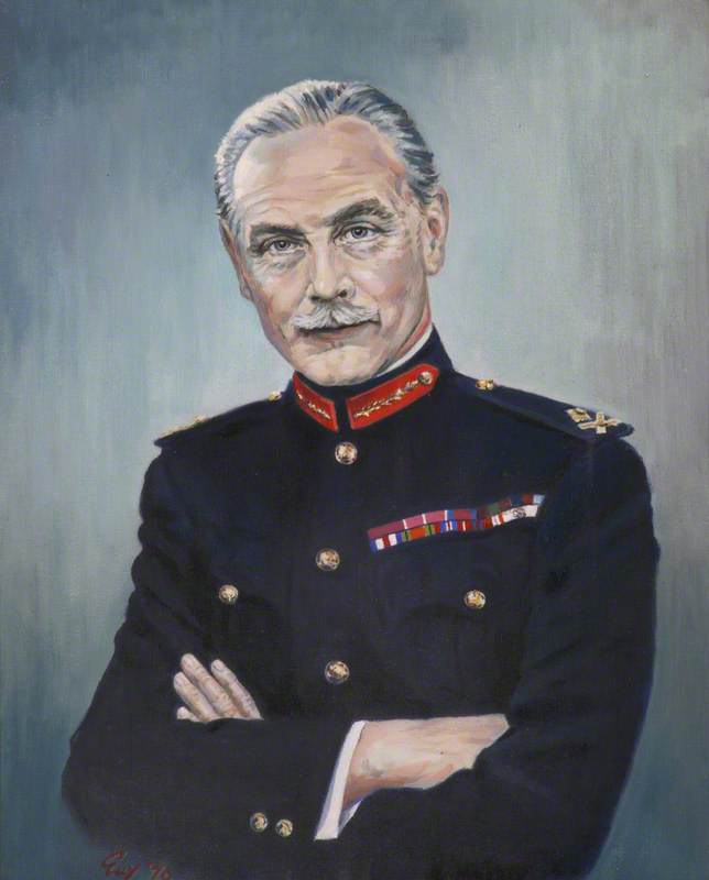 Major-General Sir Richard Walter Craddock, KBE, CB, DSO, Colonel of the Queens Regiment