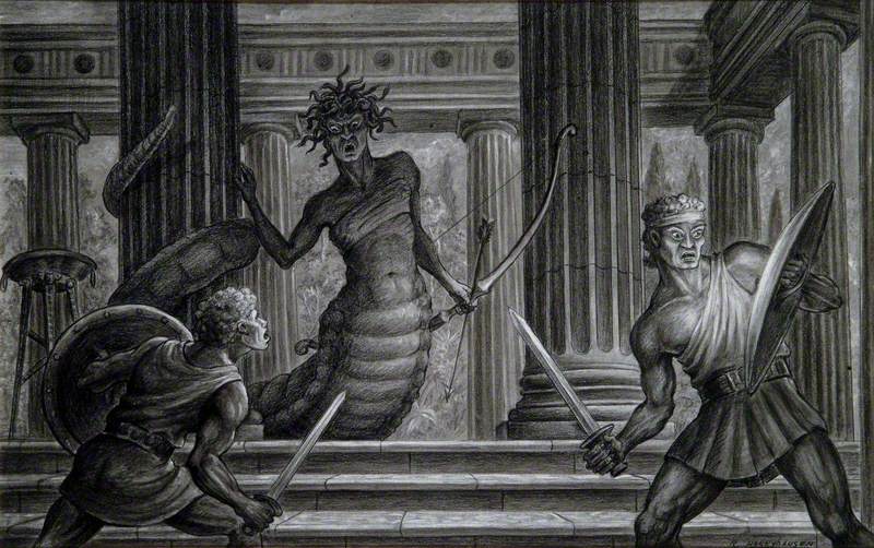 Medusa in the Temple