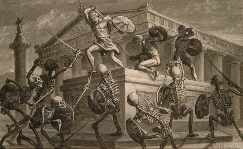 Jason and the Argonauts Skeleton Fight