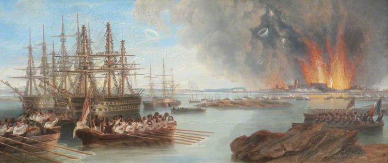 The Bombardment of Sebastopol, 1856