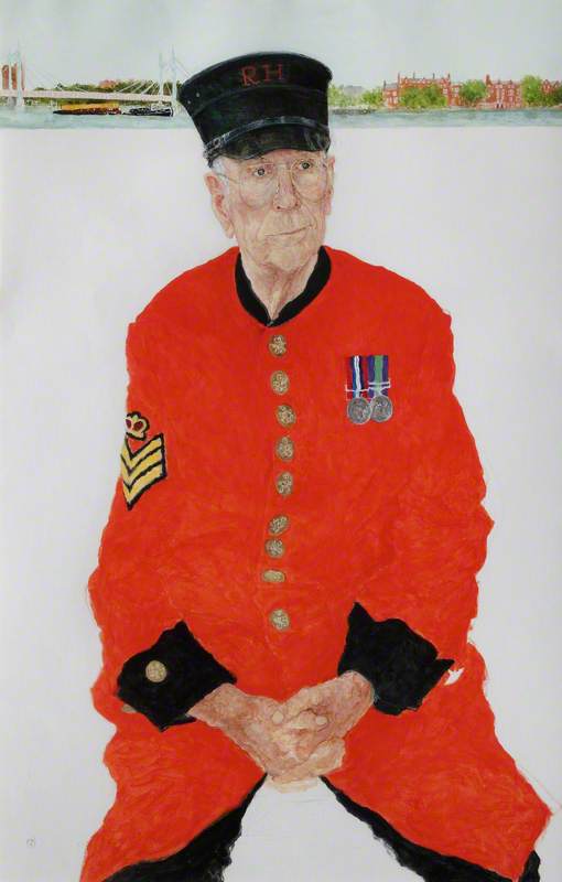 Chelsea Pensioners: In-Pensioner Frederick Butterfield, Formerly Staff Sergeant, Royal Artillery