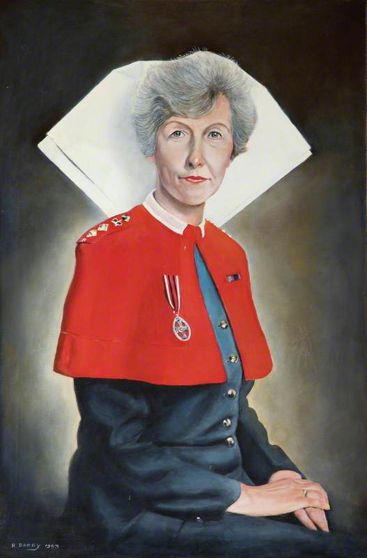 Colonel J. Gillies, RRC, OStJ, SRN, Matron of the Royal Hospital Chelsea (1993–1999)