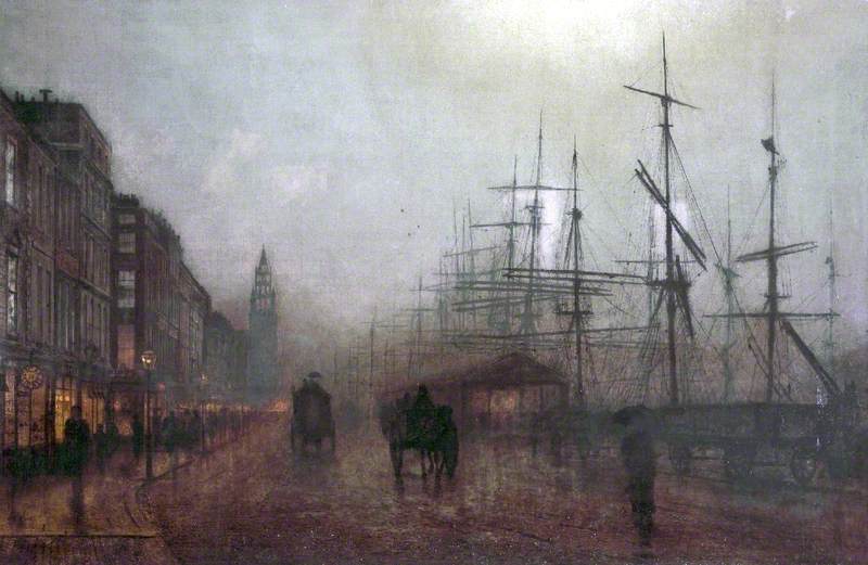 Salthouse Dock, Liverpool, 1884