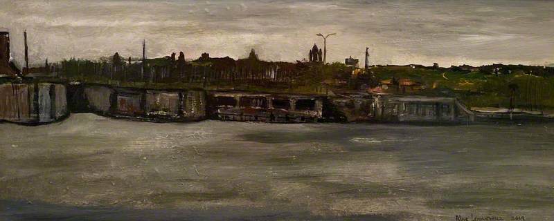 View of the Old Waterloo Dock, Liverpool