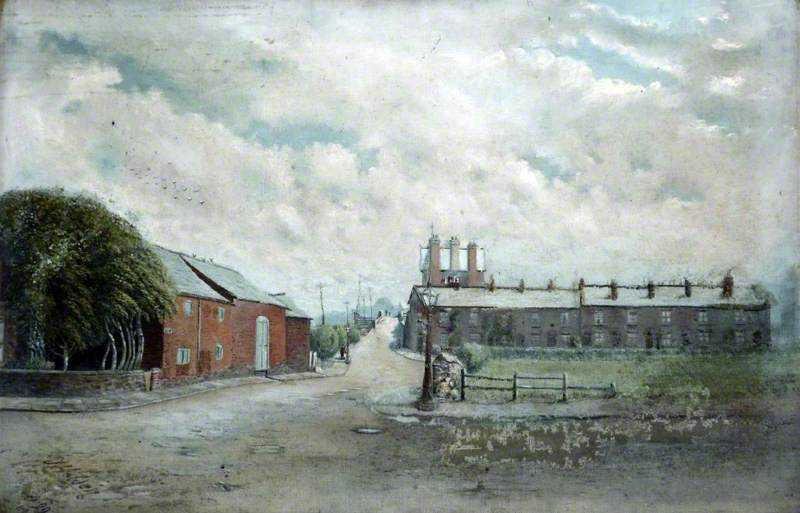 Linacre Lane from Stanley Road, Bootle, Lancashire