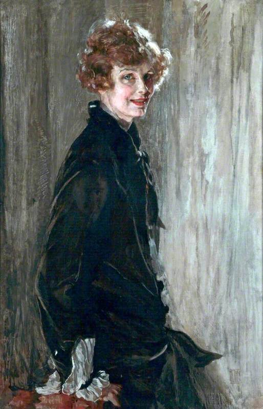 Lady in Black (Mrs Philip Jephson)