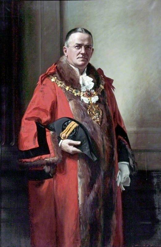 Alderman C. Heweston Nelson, JP, FSAA, Mayor of Wallasey