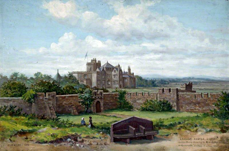 Leasowe Castle, Wirral, in 1896