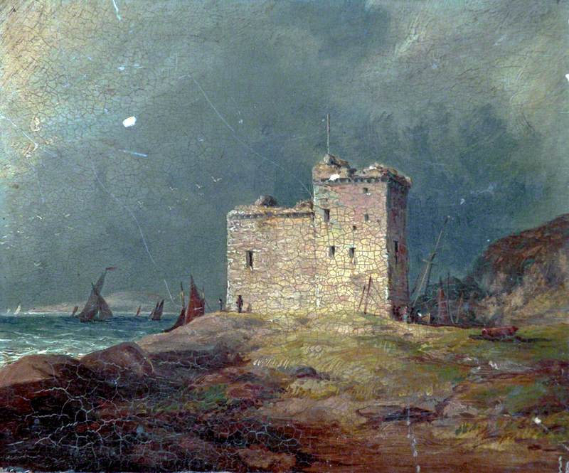 Small Fort Overlooking an Estuary
