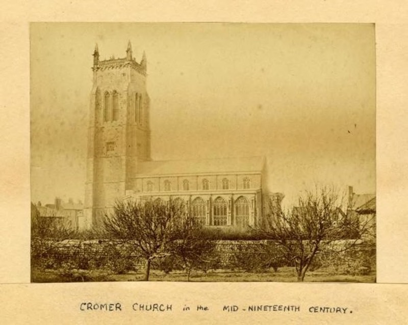 Cromer Church in the mid-nineteeth century
