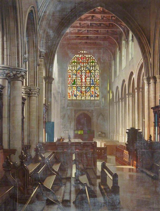 Interior of St Margaret's Church