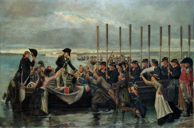 Nelson's Last Farewell to England