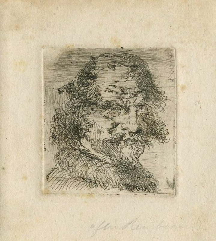 Portrait of Rembrandt, after Rembrandt