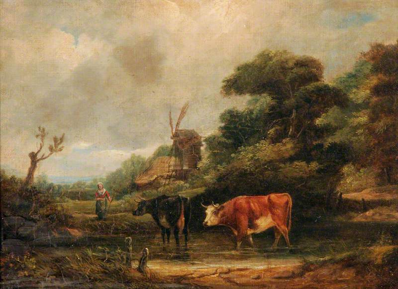 Landscape with Cattle