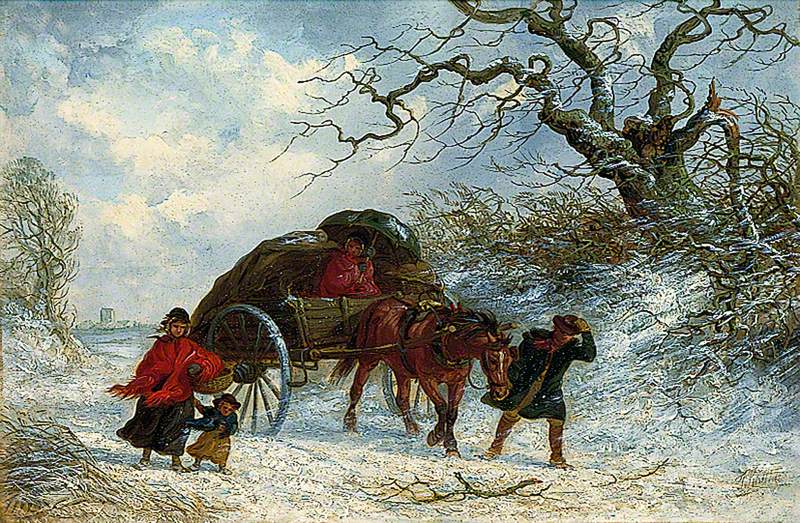 Carriers Cart, Winter