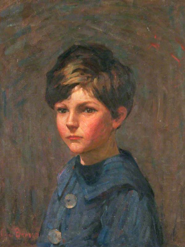 Thomas South Mack as a Small Boy