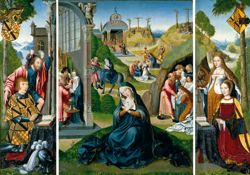 The Seven Sorrows of Mary (The Ashwellthorpe Triptych)
