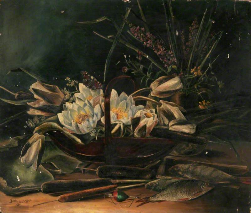 Still Life with Water Lilies