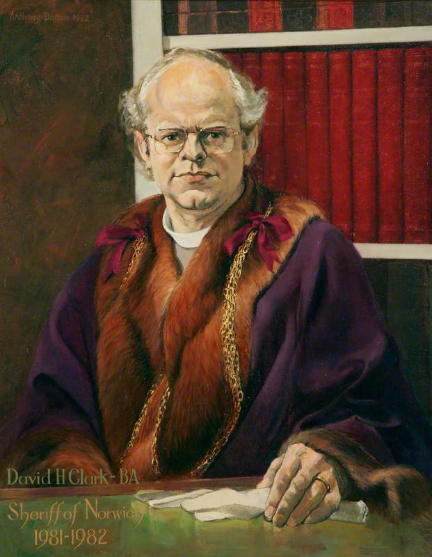 The Reverend David H. Clark, Sheriff of Norwich (1981–1982)