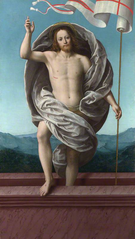 Gaudenzio Ferrari, The Annunciation: The Angel Gabriel