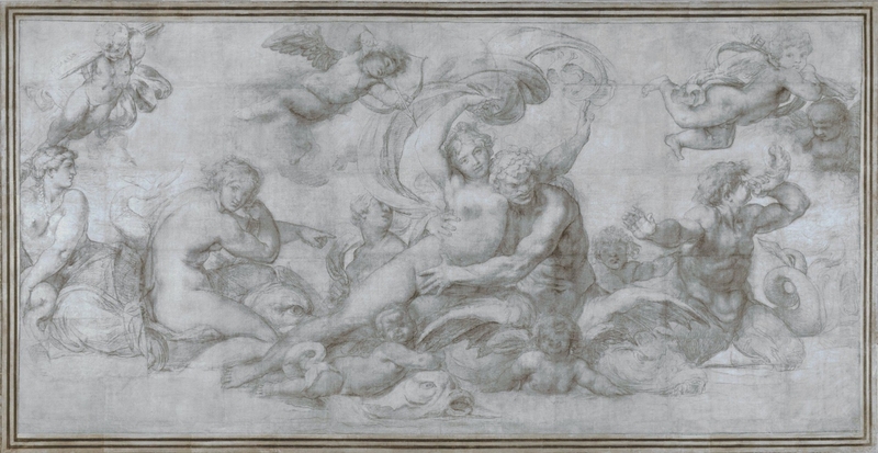 A Woman borne off by a Sea God (?)