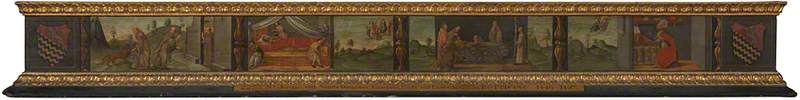 Scenes from the Life of Saint Jerome: Predella