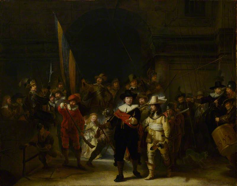 The Company of Captain Banning Cocq and Lieutenant Willem van Ruytenburch ('The Nightwatch')