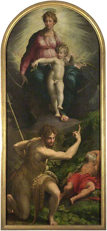 The Madonna and Child with Saints John the Baptist and Jerome