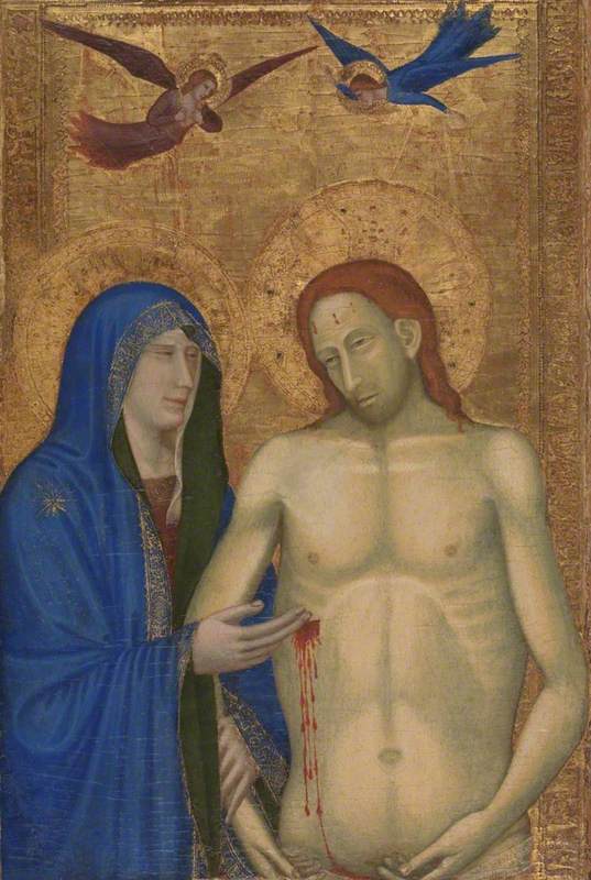 The Dead Christ and the Virgin
