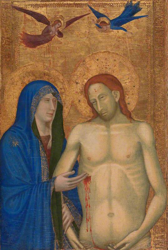 The Dead Christ and the Virgin