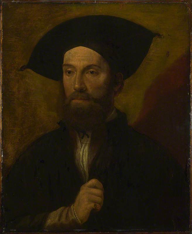 Portrait of a Man in a Large Black Hat
