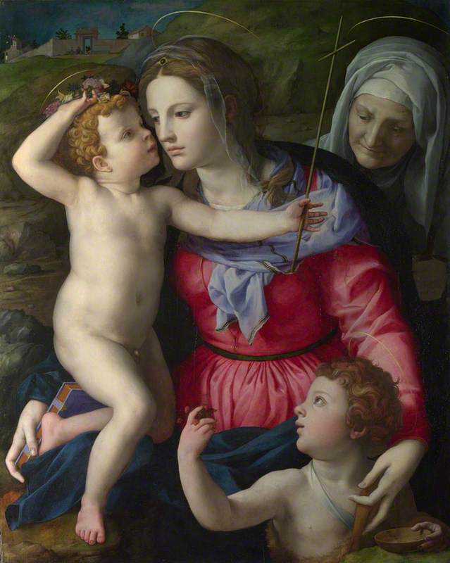 The Madonna and Child with Saint John the Baptist and Saint Elizabeth