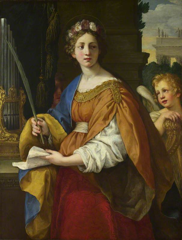 Saint Cecilia: patron saint of musicians | Art UK