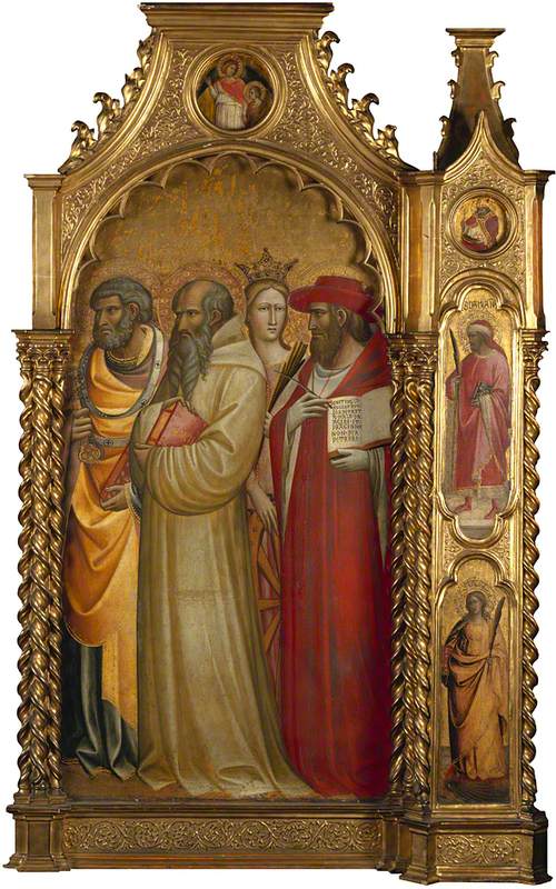 Saints Peter, Romuald, Catherine of Alexandria and Jerome: Main Tier Right Panel